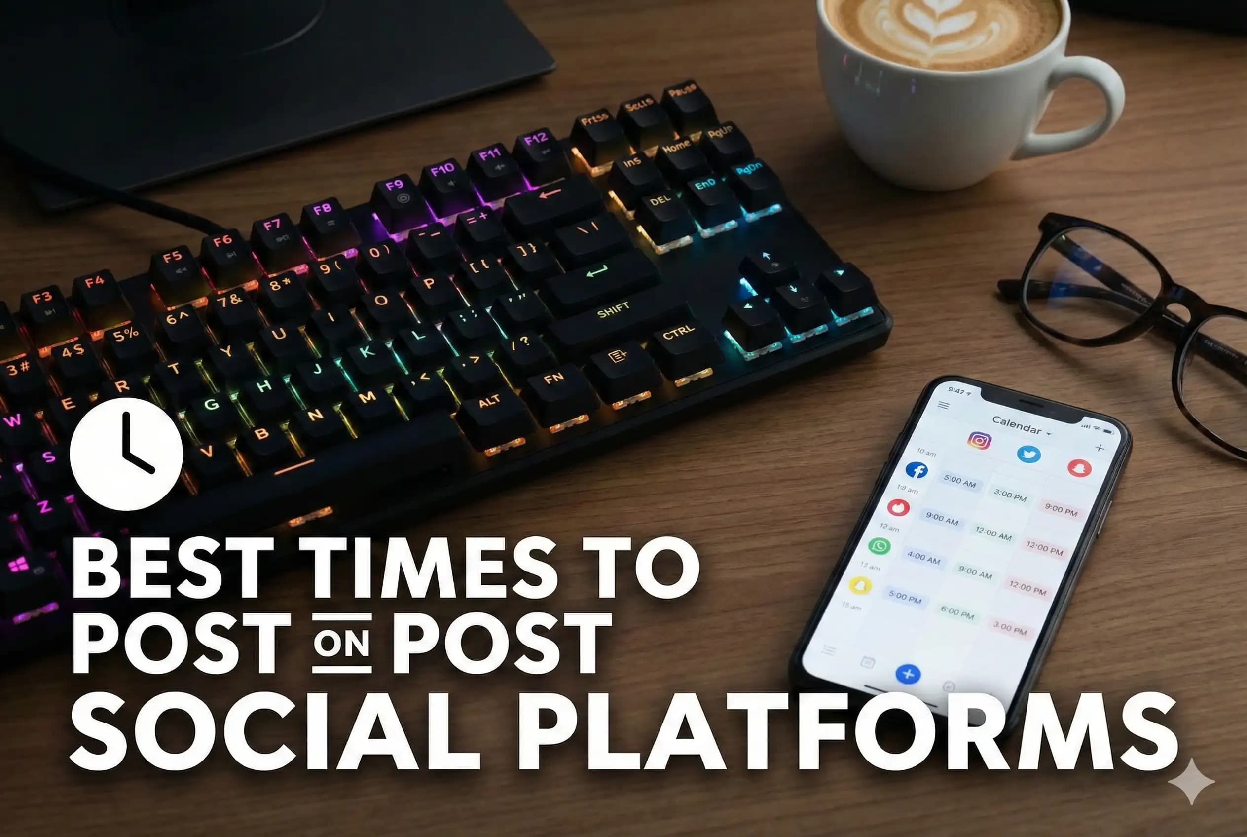 Best Times to Post on Social Platforms
