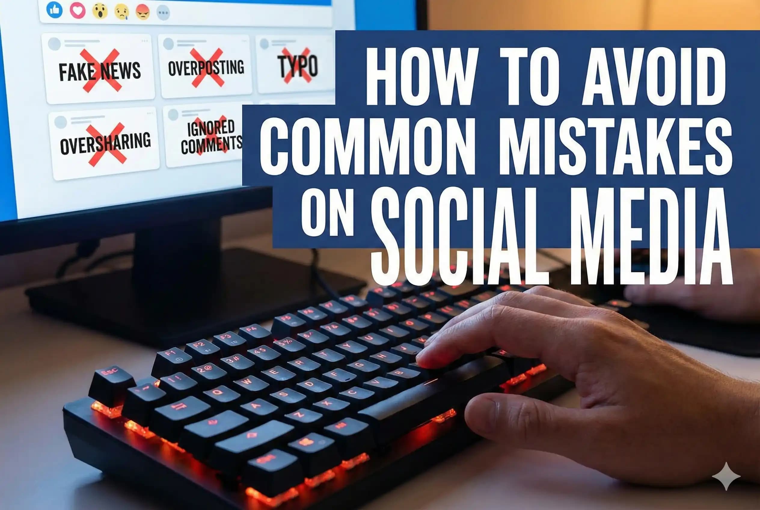How to Avoid Common Mistakes on Social Media
